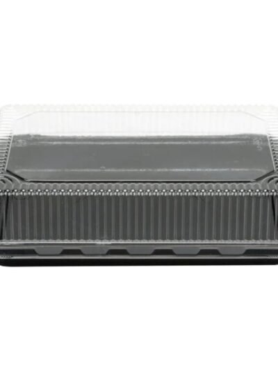 OVEN SAFE 9 x 13 BLK PAPERBOARD PAN / LID